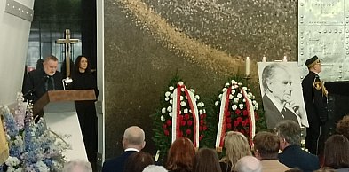 Pożegnanie Wiesława Myśliwskiego na Powązkach w Warszawie