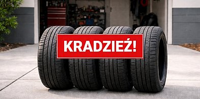 Pow. staszowski. Złodziej ukradł opony sprzed garażu na prywatnej posesji