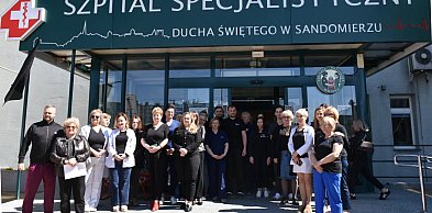 "Minuta ciszy" przed sandomierskim szpitalem