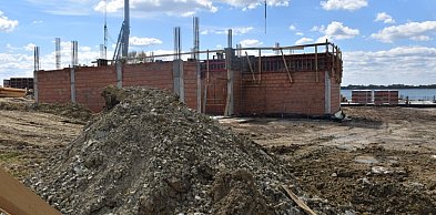 Trwa budowa Podkarpackiego Centrum Ratownictwa nad Jeziorem Tarnobrzeskim