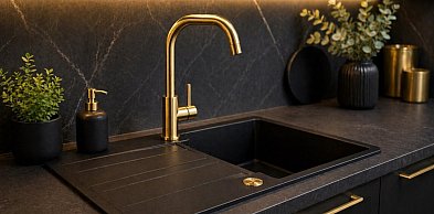 Złota bateria i czarny zlew – hit czy kicz?