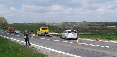 Groźny wypadek na DK9. Do szpitala trafiła 33-latka z małym dzieckiem