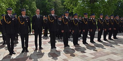 Strażacy z Tarnobrzega i powiatu świętowali w Baranowie Sandomierskim