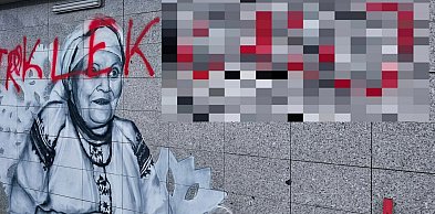 Znów ktoś uszkodził mural Marii Kozłowej w Tarnobrzegu. To ten sam wandal