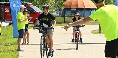Młodzi triathloniści ponownie nad Jeziorem Tarnobrzeskim