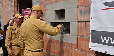 Wmurowali kamień węgielny pod Podkarpackie Centrum Ratownictwa [ZDJĘCIA]