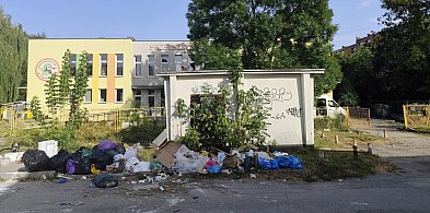 W centrum Serbinowa wciąż rośnie hałda śmieci [ZDJĘCIA]-225279