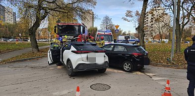 Zderzenie aut w na osiedlu Serbinów w Tarnobrzegu [ZDJĘCIA]-226916