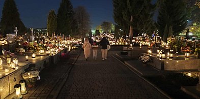 Sandomierski cmentarz w blasku zniczy [ZDJĘCIA]-227024