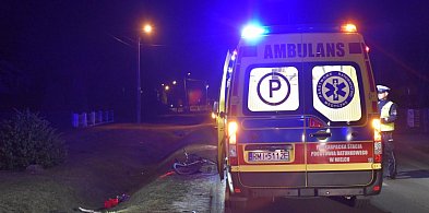 Groźne potrącenie rowerzystki w Jadachach [ZDJĘCIA]