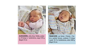 Zobacz zdjęcia dzieci urodzonych w Tarnobrzegu i Sandomierzu