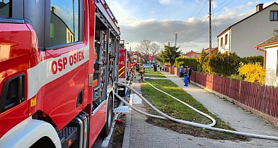 Groźny pożar w pow. staszowskim. Wszystko przez butlę z gazem [ZDJĘCIA]-226901