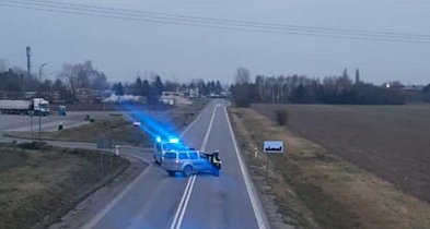 Tragedia na obwodnicy Staszowa. Nie żyje mężczyzna potrącony przez ciężarówkę FOTO-228576