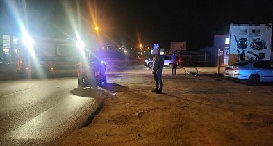 Pijany kierowca potrącił rowerzystę na pasach w Staszowie