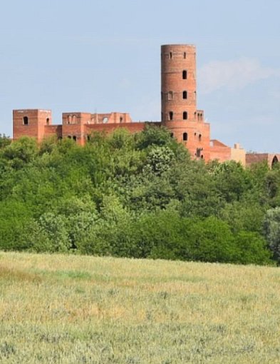 Budują zamek pod Sandomierzem. Wśród pól powstaje...[FOTO][WIDEO]-226299