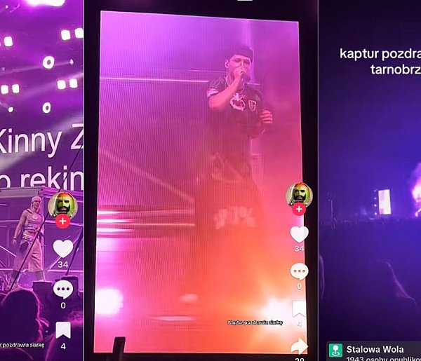 "Siara k... stara" na scenie na miejskiej imprezie w Stalowej Woli...-225371
