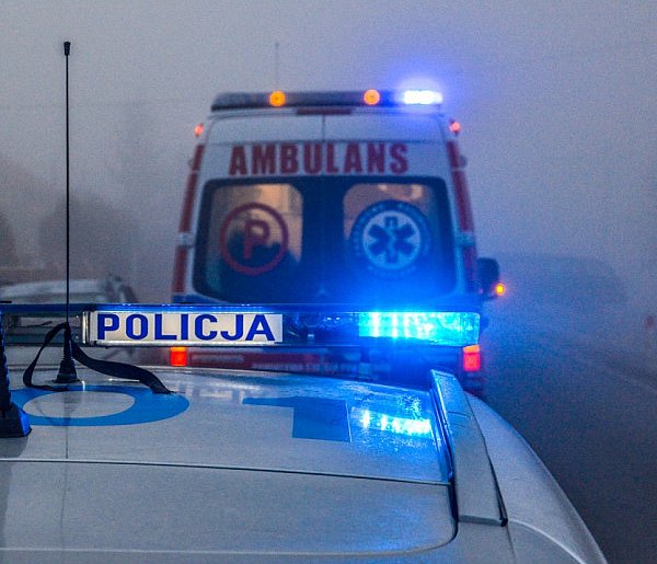 Zderzenie ciągnika z osobówką na DK79 w Koprzywnicy-226413