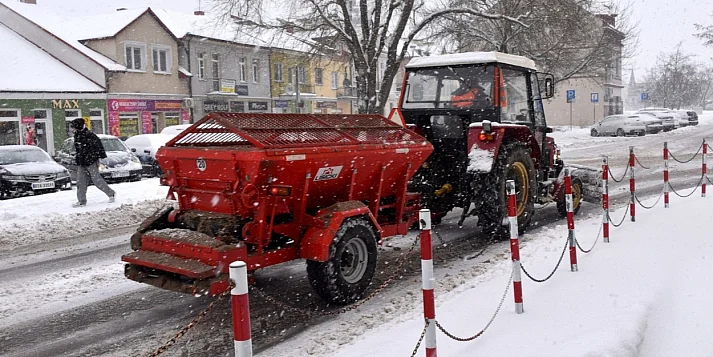 IMGW ostrzega: będzie padać śnieg! W okolicy Tarnobrzega może spaść nawet 15 cm...