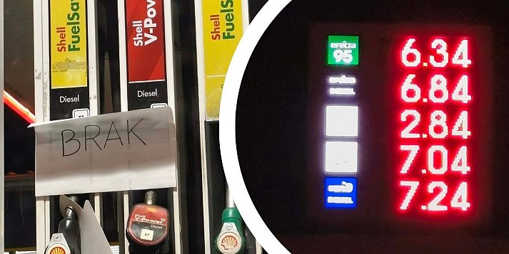 Ceny paliw w regionie ostro w górę. Na niektórych stacjach nie zatankujemy...