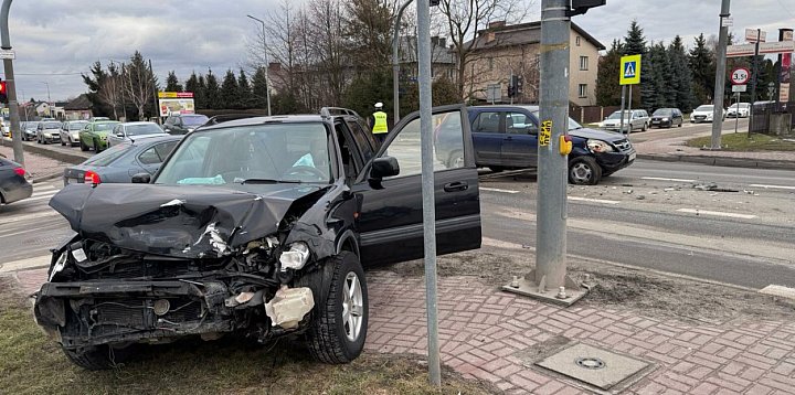 Wypadek na obwodnicy Sandomierza. Zderzyły się...