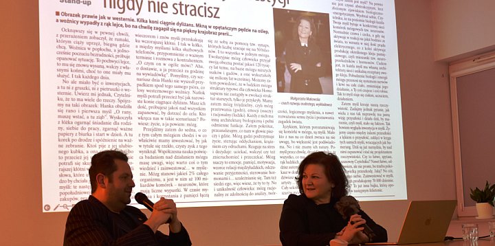 Spotkanie z Małgorzatą Makowską w bibliotece