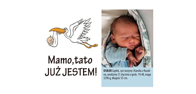 Zobacz zdjęcia dzieci urodzonych w Tarnobrzegu i Sandomierzu