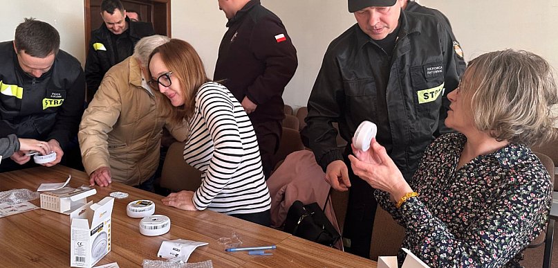 Czujki czadu i dymu dla mieszkańców gminy. Koprzywnica