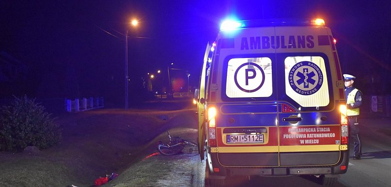 Groźne potrącenie rowerzystki w Jadachach [ZDJĘCIA]