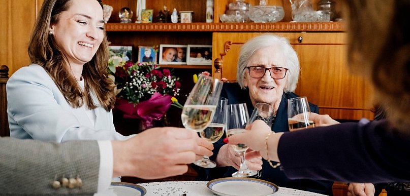 103 lata pani Stanisławy Błasiak z gminy Łoniów!