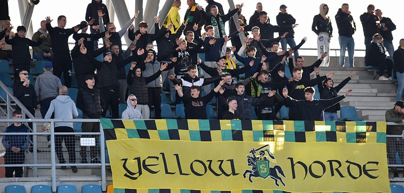 Kibice na meczu Siarka Tarnobrzeg - Chełmianka Chełm [ZDJĘCIA]