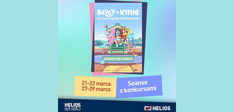 Repertuar kina Helios Stalowa Wola 27.03 - 02.04.2026 r