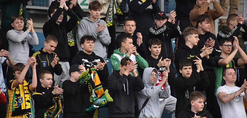 Kibice na meczu przyjaźni Siarki Tarnobrzeg z Wisłoką Dębica [ZDJĘCIA]