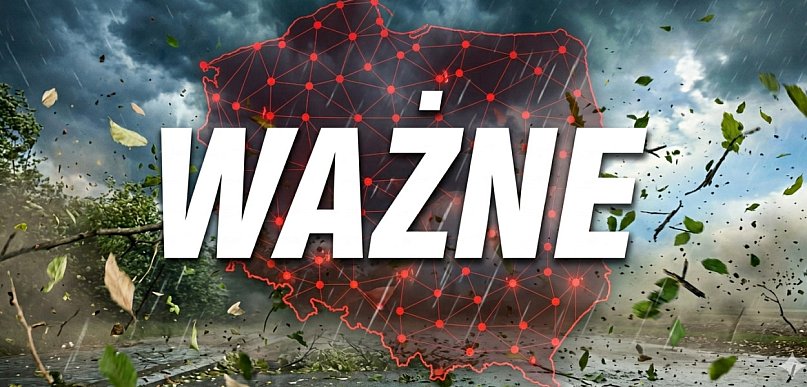 Ostrzeżenie przed silnym wiatrem dla Tarnobrzega i dla okolic