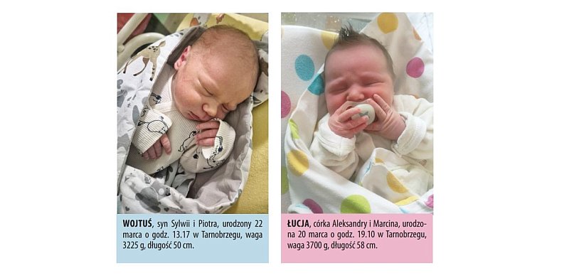 Zobacz zdjęcia dzieci urodzonych w Tarnobrzegu i Sandomierzu