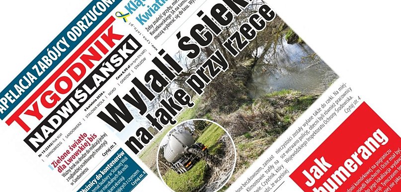 Co w najnowszym numerze Tygodnika Nadwiślańskiego? – 9 kwietnia 2026