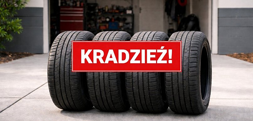 Pow. staszowski. Złodziej ukradł opony sprzed garażu na prywatnej posesji