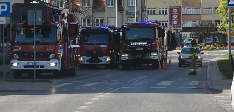 Tarnobrzeg. Ogień w hotelowej kuchni