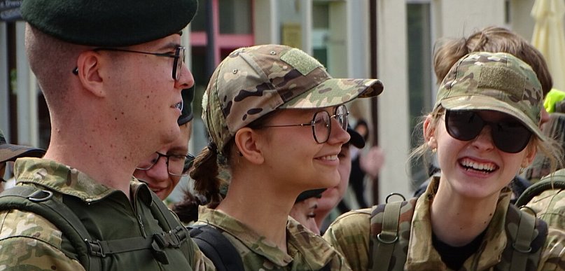 Idą z Tarnobrzega szlakiem legionistów Piłsudskiego. Strzelcy wyruszyli do Konar