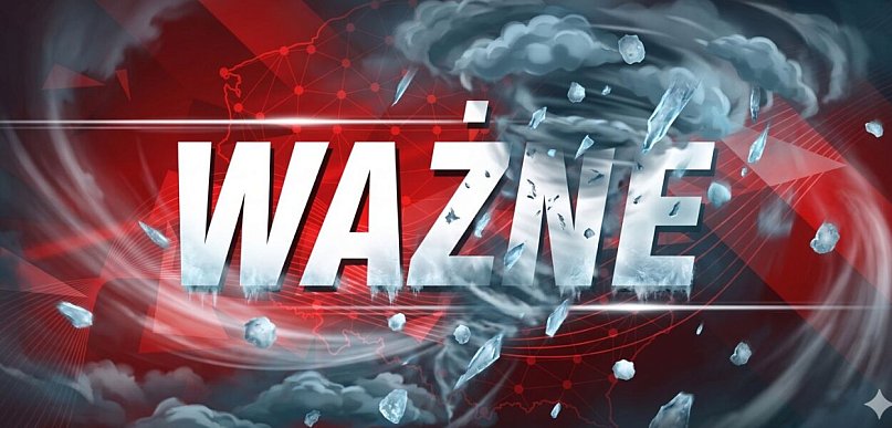 Ostrzeżenie przed silnym wiatrem i gradem. Dla Tarnobrzega i okolic