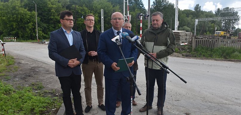 Poseł Adam Dziedzic o modernizacji linii kolejowych w regionie