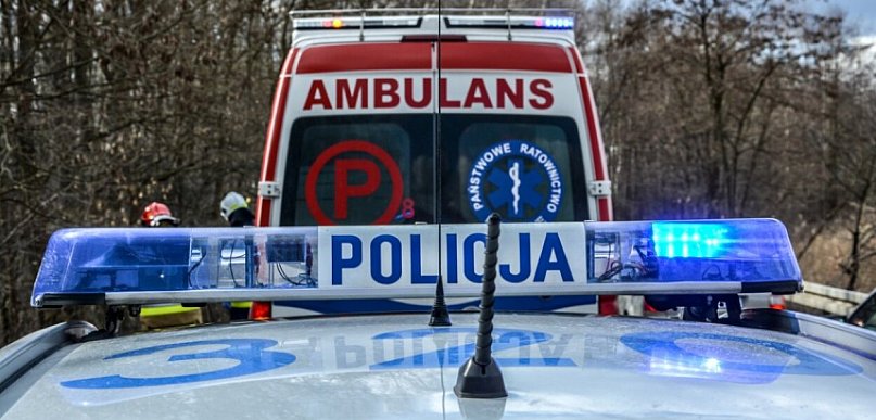 Groźny wypadek na drodze Tarnobrzeg – Mielec. Jedna osoba w szpitalu