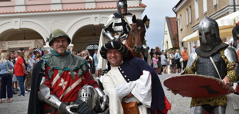 Hołd dla Jagiełły, rycerskie pojedynki i jarmark w Sandomierzu [ZDJĘCIA]