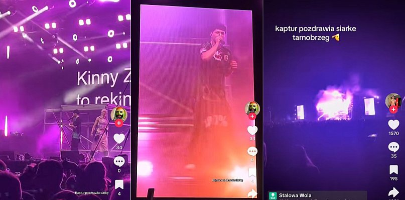 "Siara k... stara" na scenie na miejskiej imprezie w Stalowej Woli... - 225371