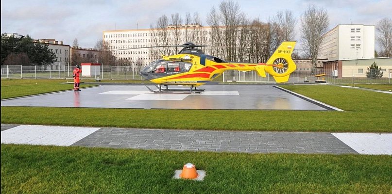 Modernizacja lądowiska w Sandomierzu. Przyjmie śmigłowce do 12 ton