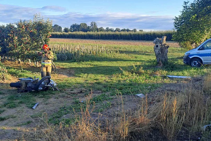 Wypadek w Sośniczanach