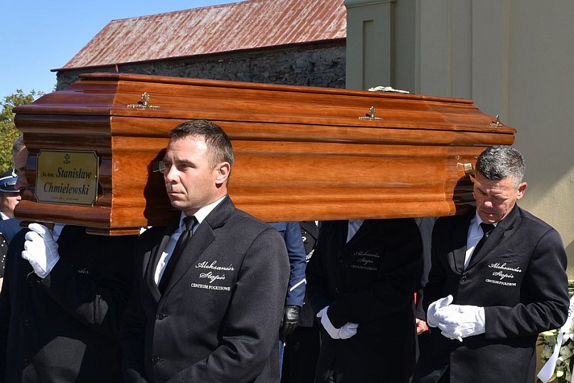 Pogrzeb księdza Stanisława Chmielewskiego