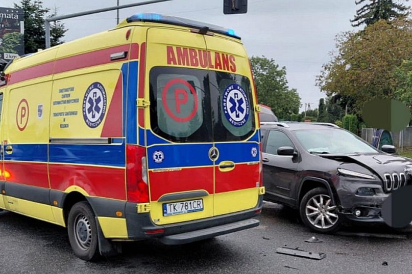 Wypadek w Sandomierzu