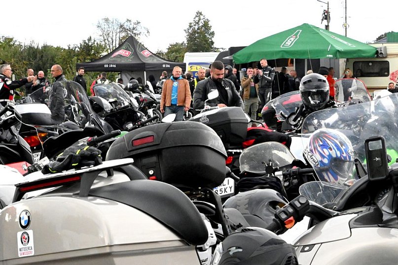 Motocyklowe spotkanie w Lenarczycach