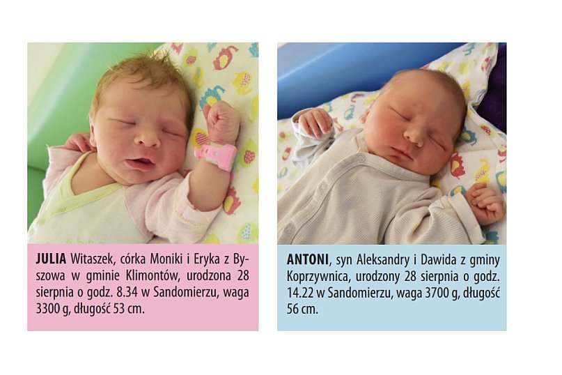 Zobacz dzieci urodzonych w naszych szpitalach