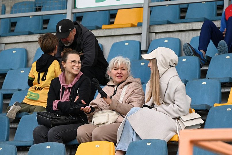 Kibice na meczu Siarka - Naprzód Jędrzejów